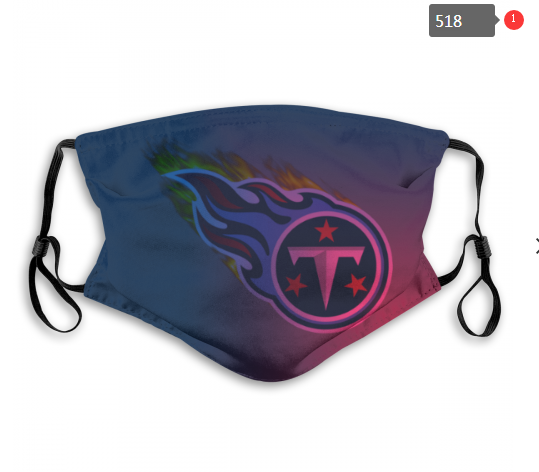 NFL Tennessee Titans #9 Dust mask with filter